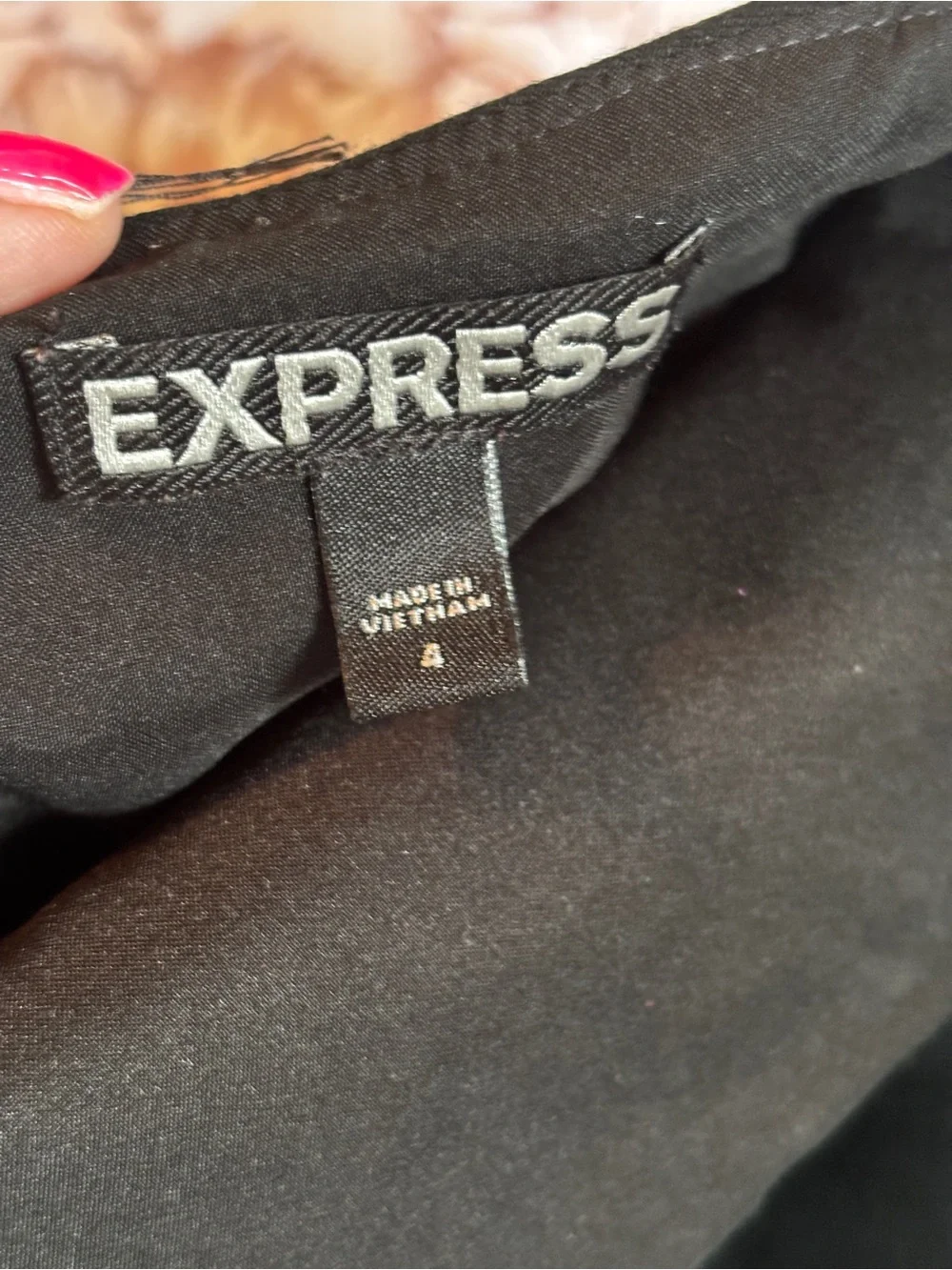Express Black Pencil Skirt